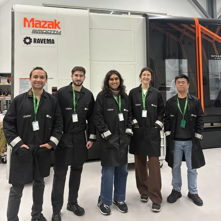 Sentio group at SECO Tools in Fagersta